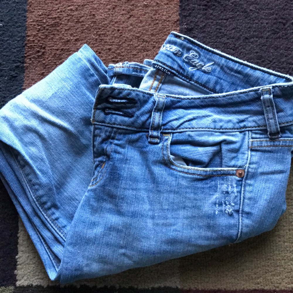 American Eagle Jeans light wash
